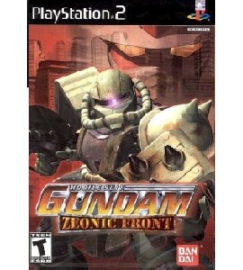 PS2 - Mobile Suit Gundam - Zeonic Front