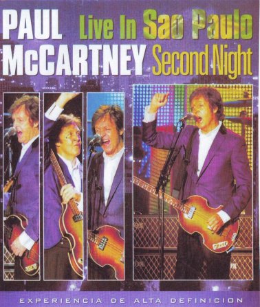 Blu-ray - Paul McCartney Live in Sao Paulo - Second Night