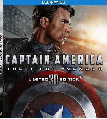 Blu-ray 3D - Captain America - The First Avenger