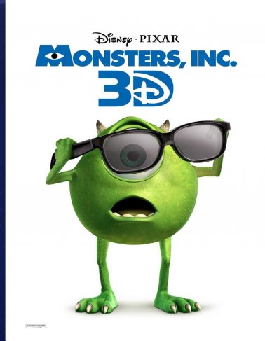 Blu-ray 3D - Monstruos,  S.A.