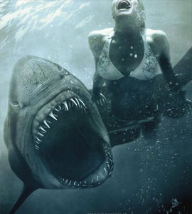 Tiburon 3D - La presa