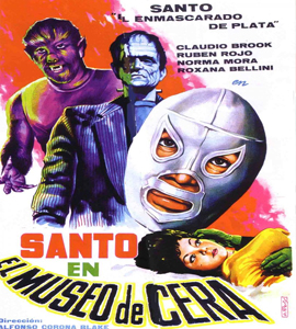 Santo en el museo de cera