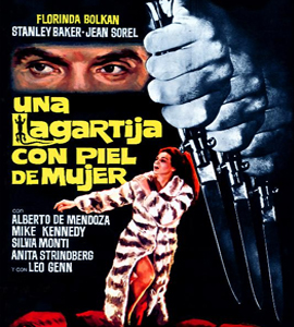 Una lucertola con la pelle di donna